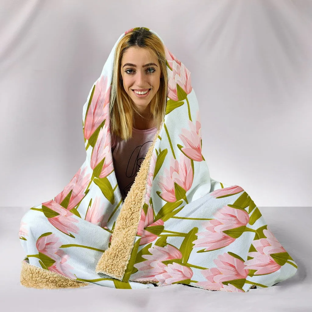 Pink Spiritual Hooded Blanket