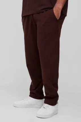 Plus Stretch Woven Tapered Trousers