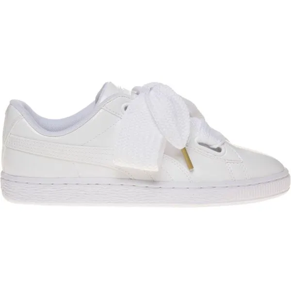 Puma Basket Heart Patent Trainers