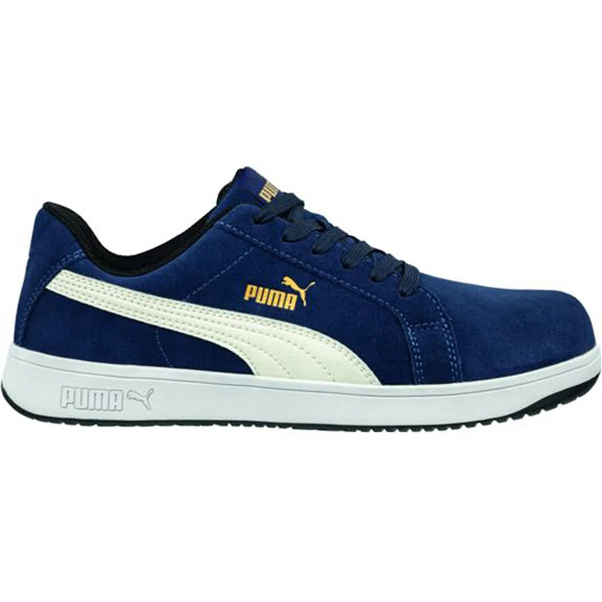 Puma Iconic Navy Suede S1PL Safety Trainers 12 (47)