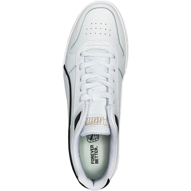 Puma Mens RBD Game Low Trainers White/Black