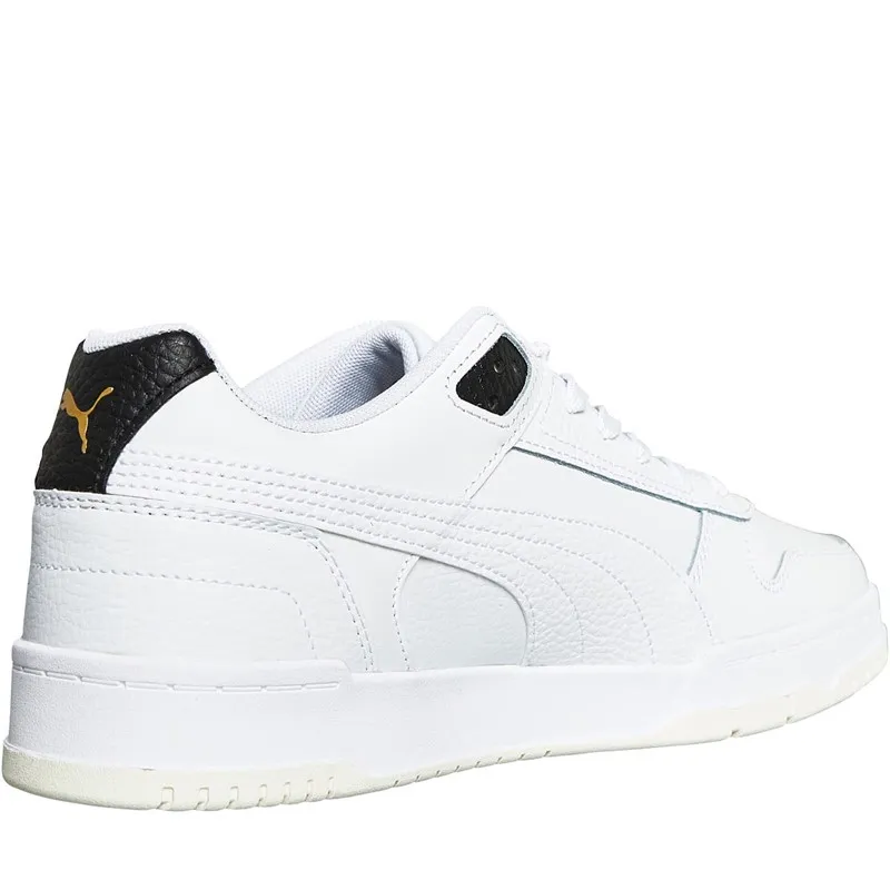 Puma Mens RBD Game Low Trainers White/Black