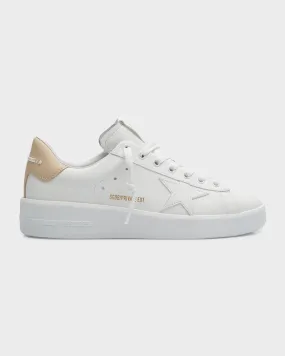 Pure Star Bicolor Leather Low-Top Sneakers