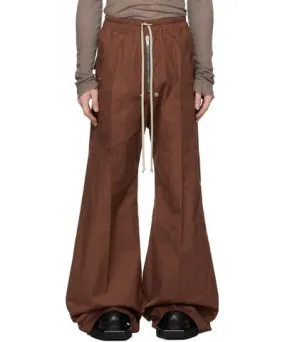 Rick Owens Brown Porterville Wide Bela Trousers