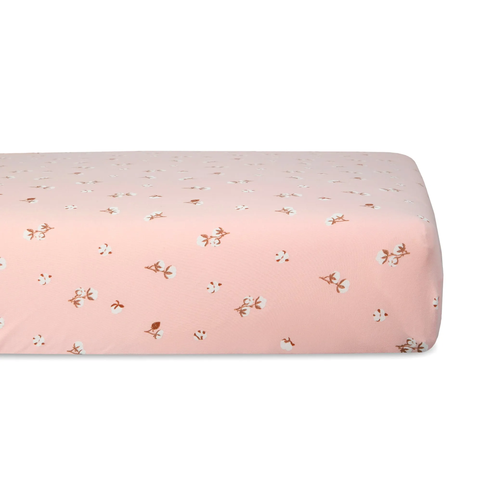 Rise Little Earthling Crib Sheet - Flowers  - Clement