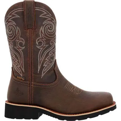 Rocky Women’s MonoCrepe 11” Steel Toe Western Boot