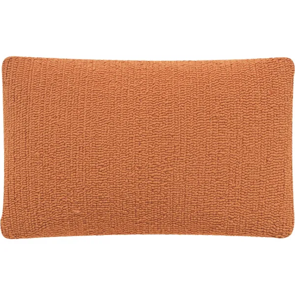 Safavieh Set of 2 Soleil Solid Indoor/Outdoor Pillow, Orange