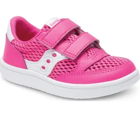 Saucony (Little Girls) Baby Jazz Velcro- Pink/White