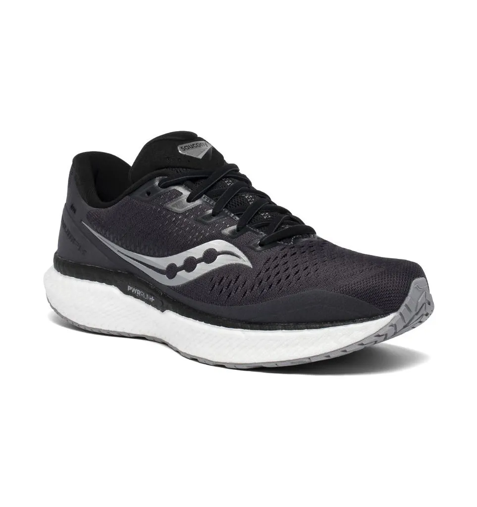 SAUCONY Men's Triumph 18 (Charcoal/White)