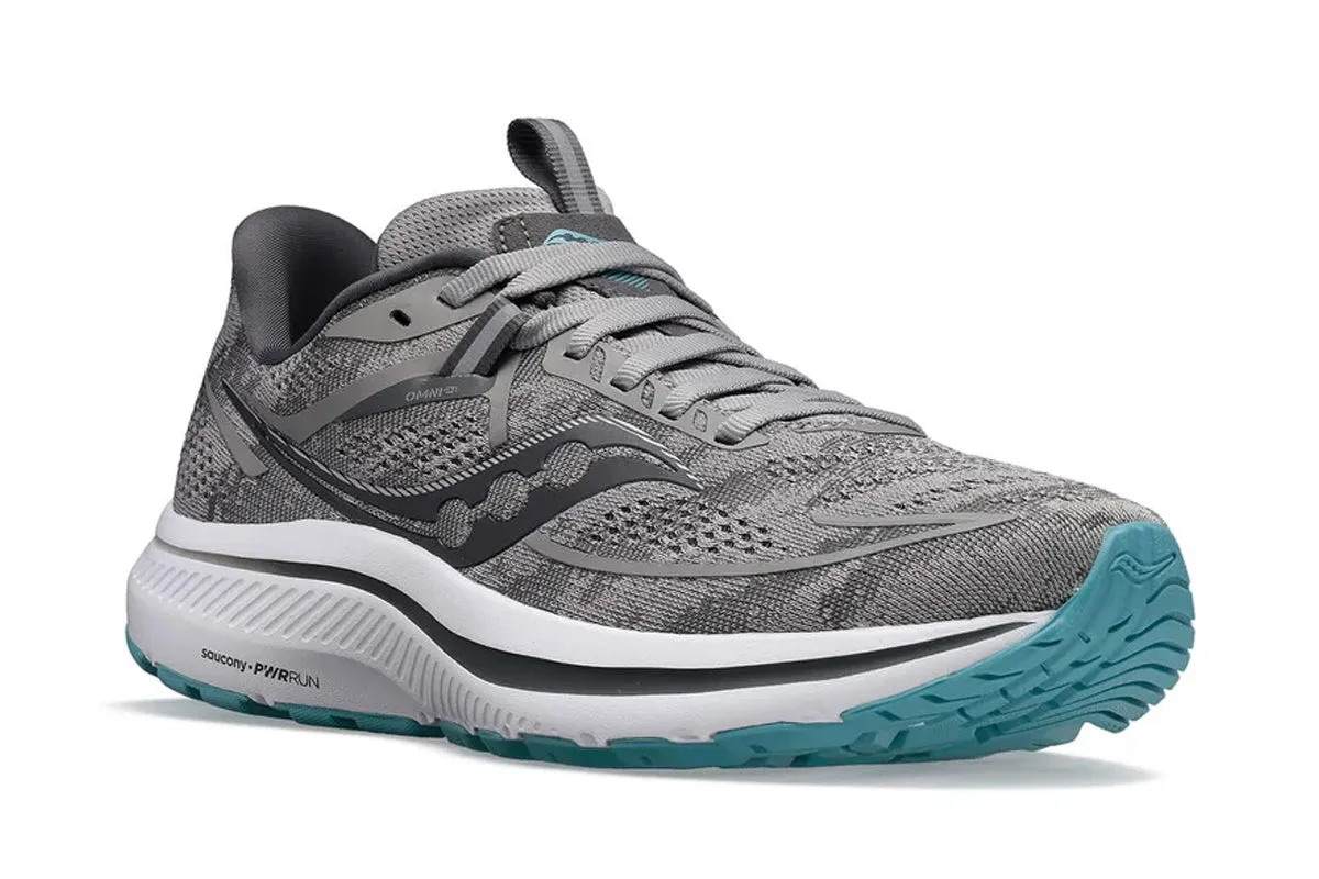 Saucony Omni 21 D Alloy/Rainfall Womens