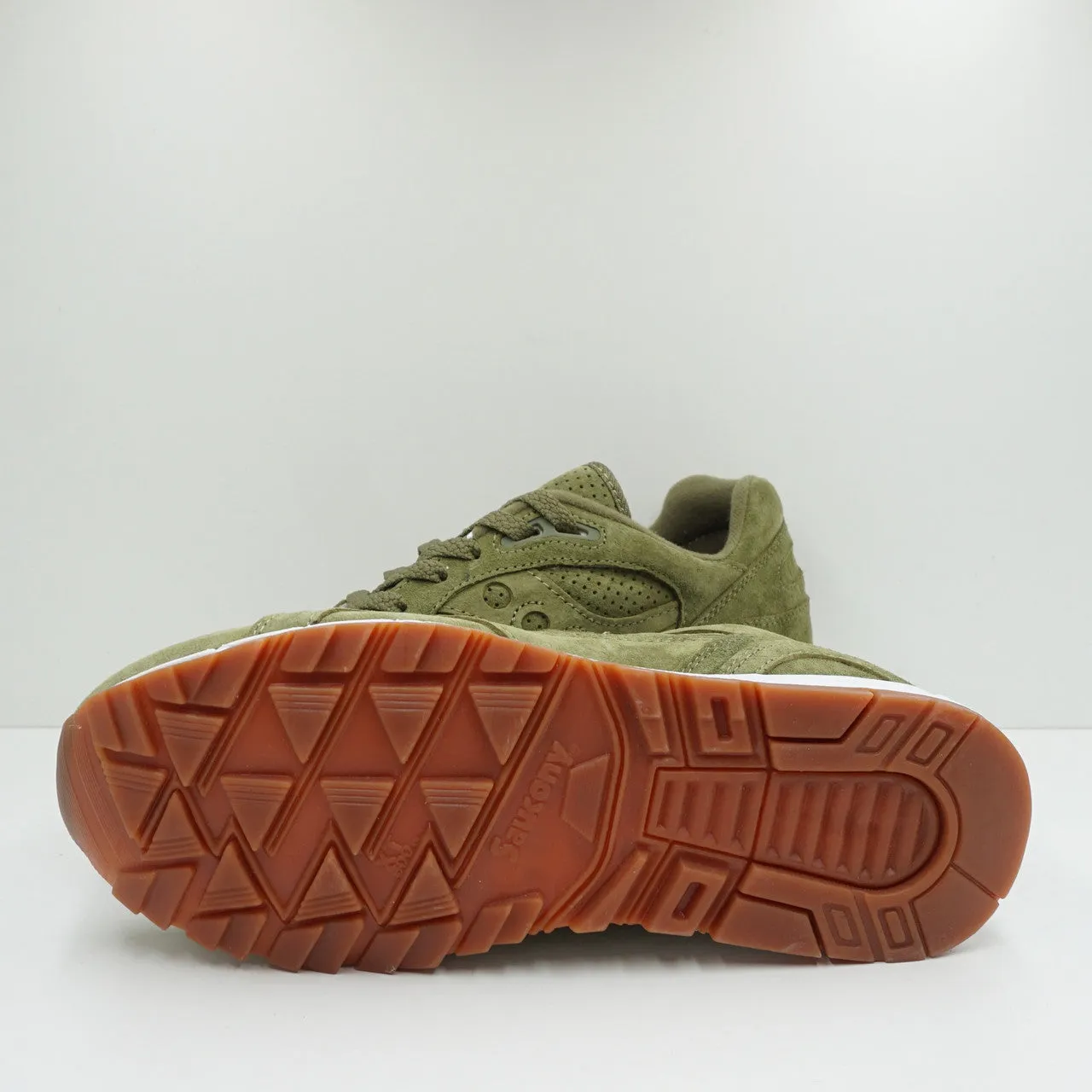 Saucony Shadow 6000 Olive Suede (Packer Shoes)