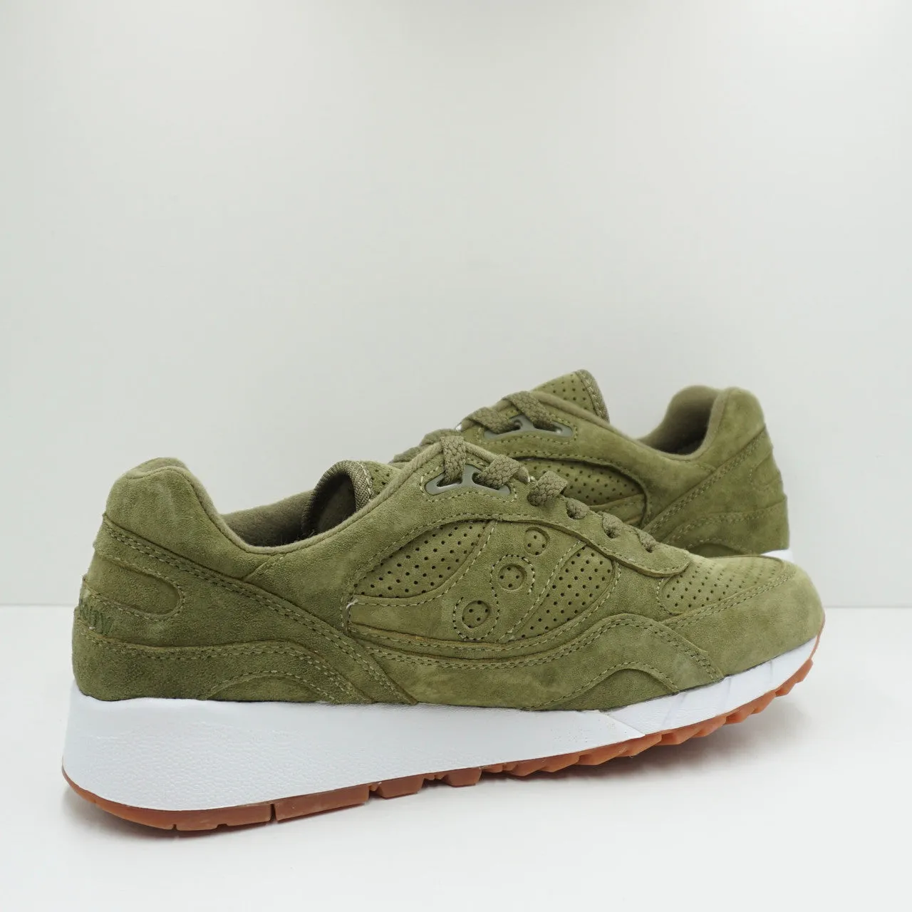 Saucony Shadow 6000 Olive Suede (Packer Shoes)