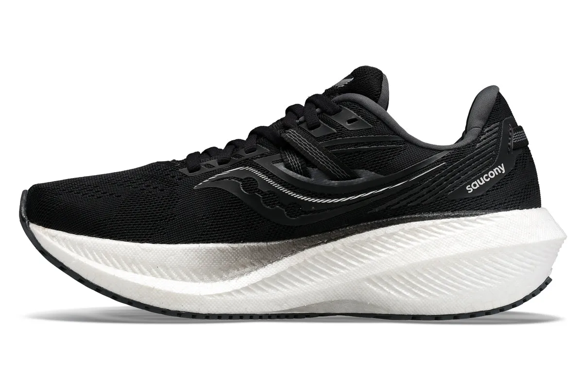 Saucony Triumph 20 B Black/White Womens