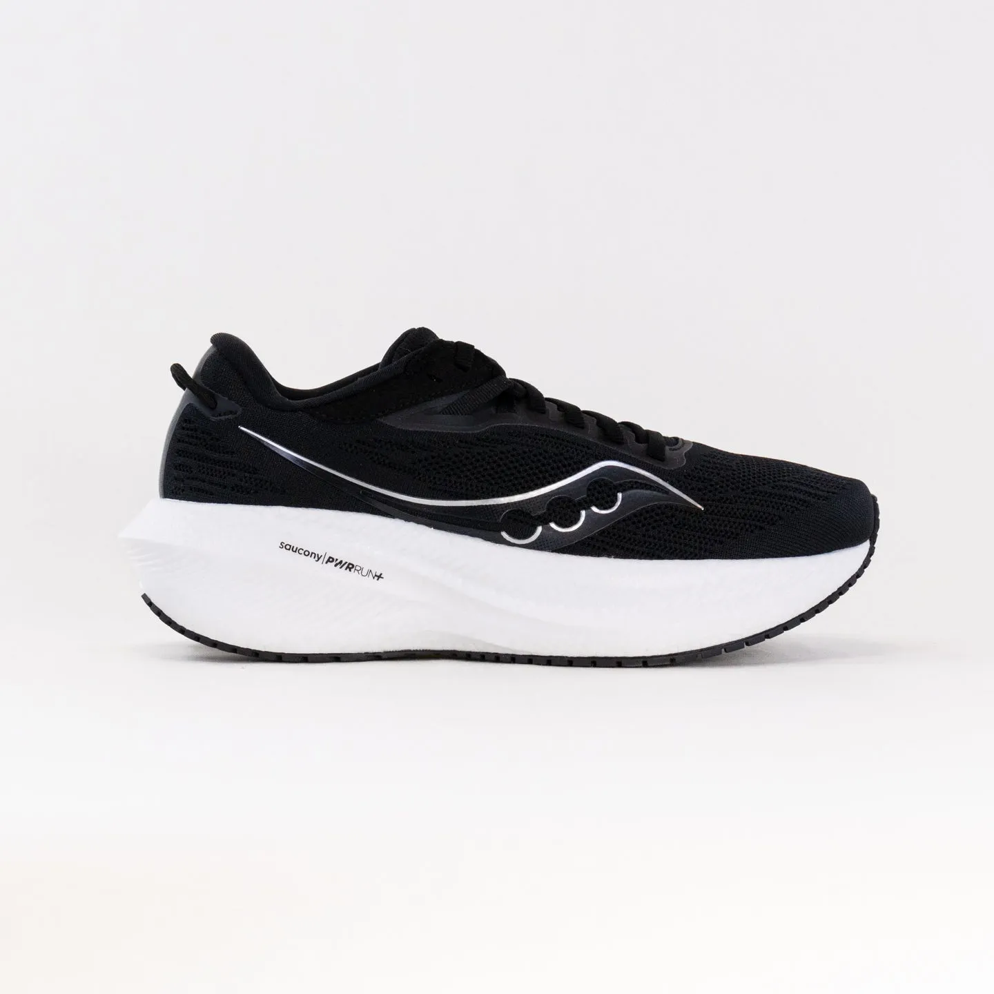 Saucony Triumph 21 Wide (Women's) - Black/White