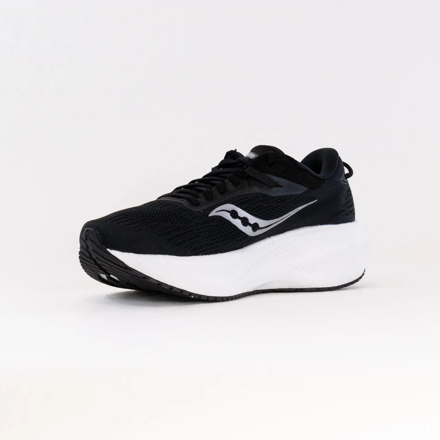 Saucony Triumph 21 Wide (Women's) - Black/White