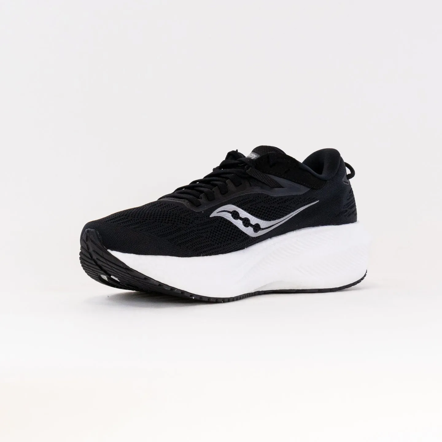 Saucony Triumph 21 Wide (Women's) - Black/White