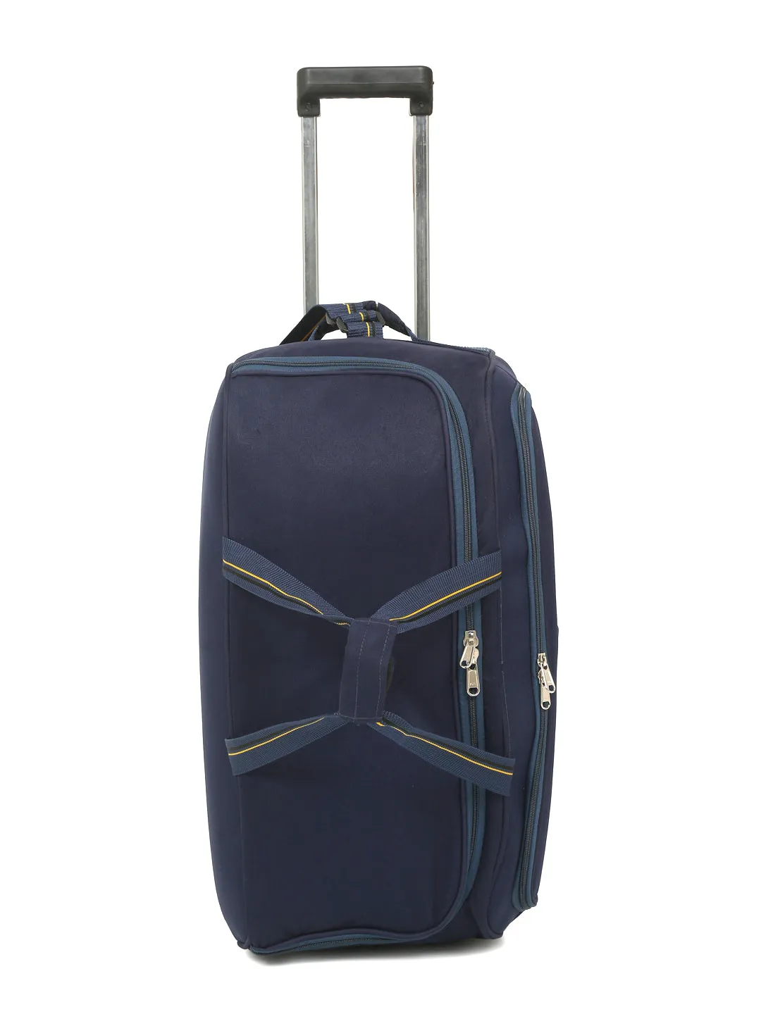 Set of Teakwood Rolling Duffel Travel Bag (Blue)