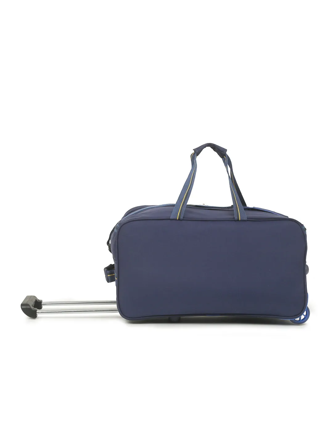 Set of Teakwood Rolling Duffel Travel Bag (Blue)