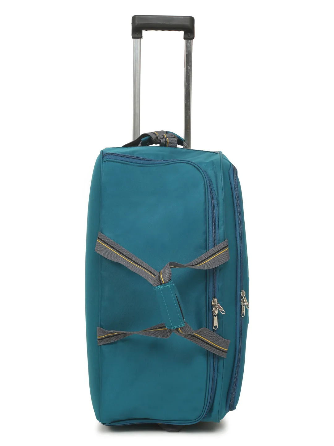 Set of Teakwood Rolling Duffel Travel Bag (Teal)