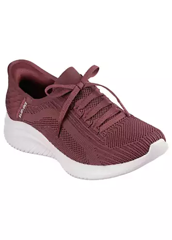 Skechers Slip-Ins Burgundy Ultra Flex 3.0 Trainers | Grattan