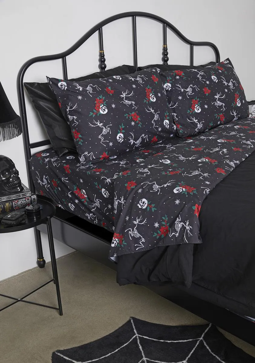 Skeletal Sleigh Sheet Set-