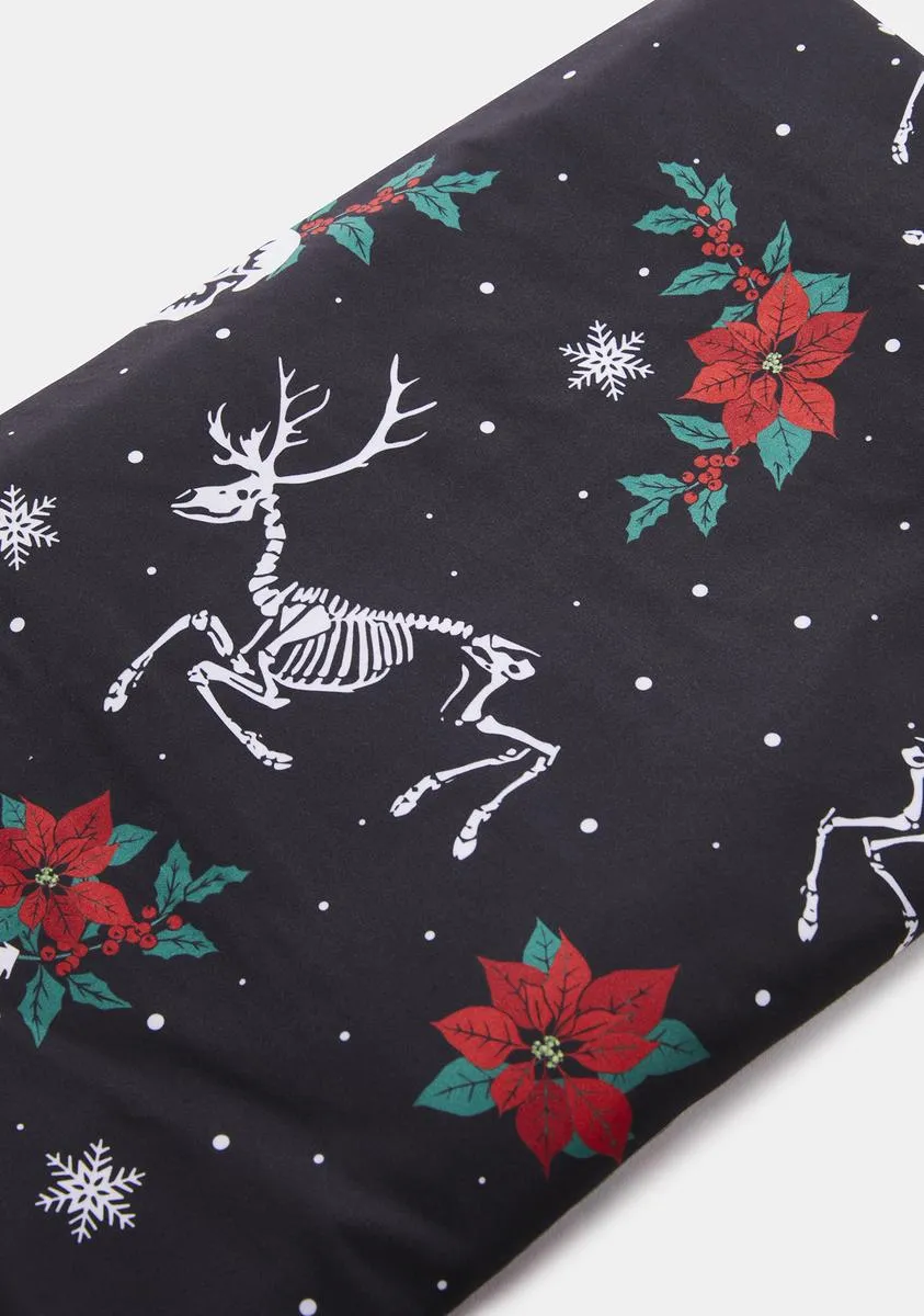 Skeletal Sleigh Sheet Set-