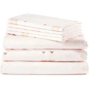 St. Frank Sheet Set, Blush Cactus Silk