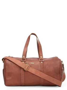 Teakwood Genuine Leather Travel Bag