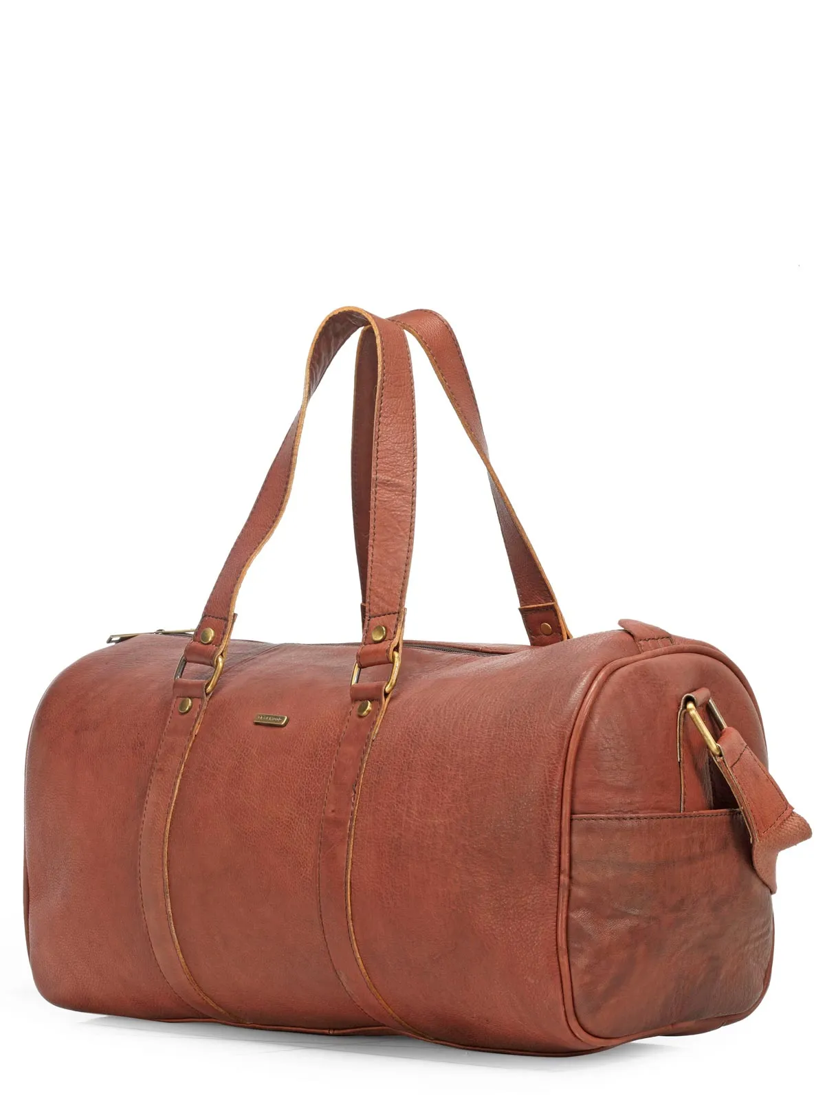 Teakwood Genuine Leather Travel Bag