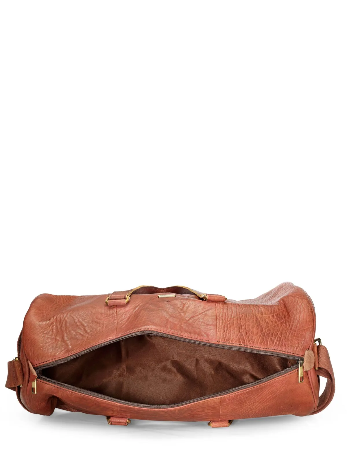 Teakwood Genuine Leather Travel Bag