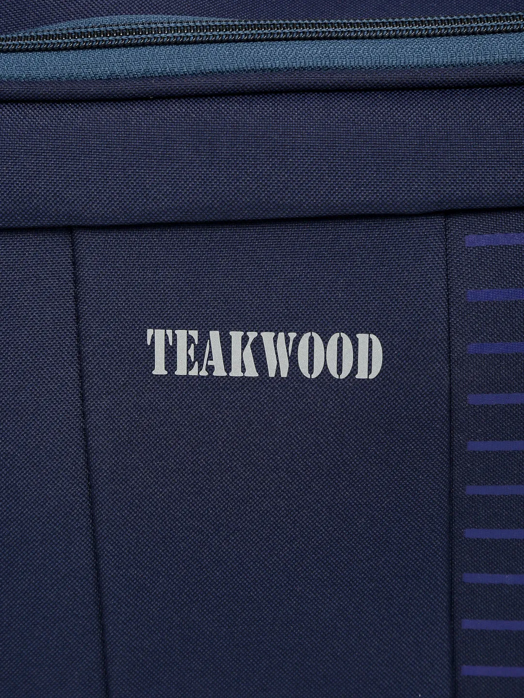 Teakwood Rolling Small Duffel Travel Bag (Blue)