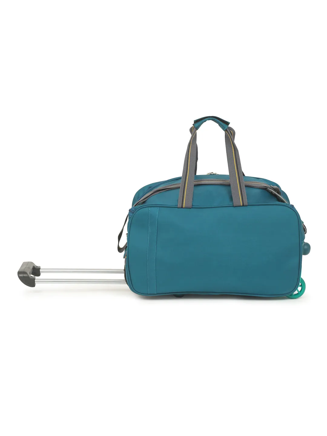 Teakwood Rolling Small Duffel Travel Bag (Teal)