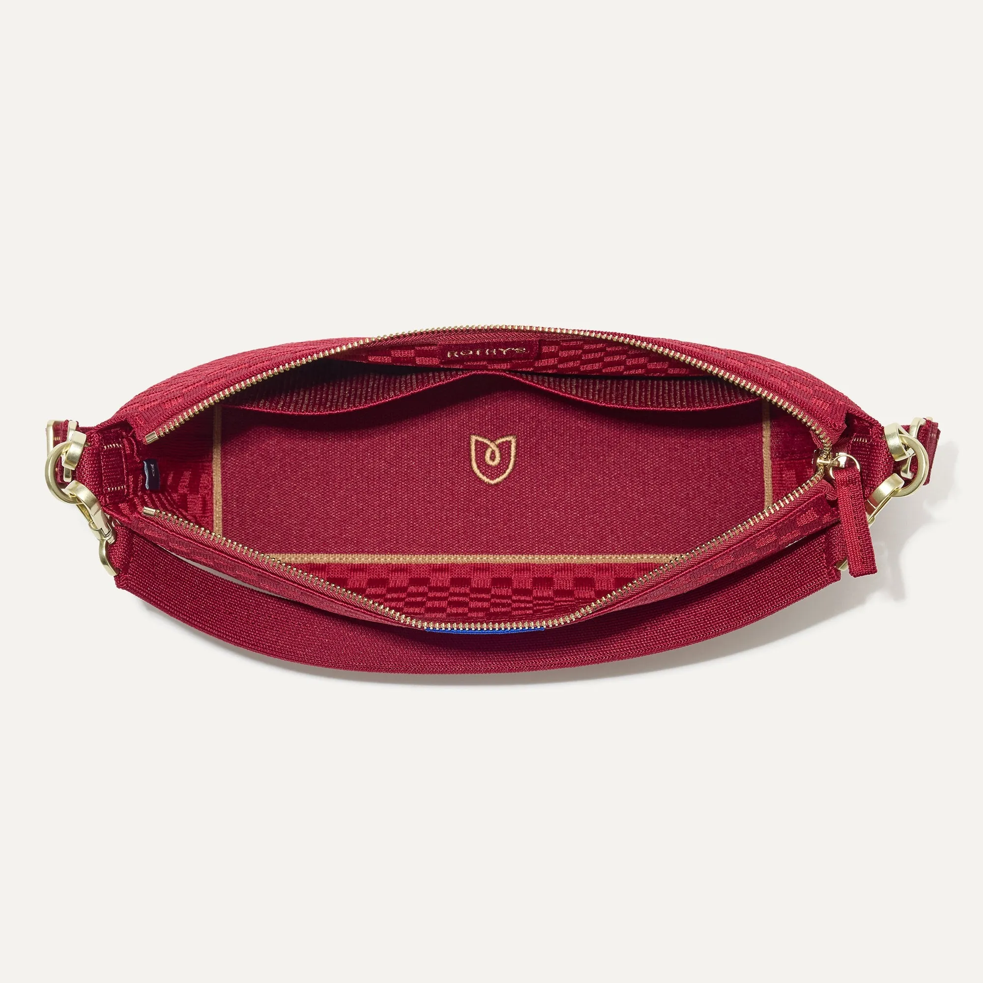 The Daily Crossbody in Cranberry