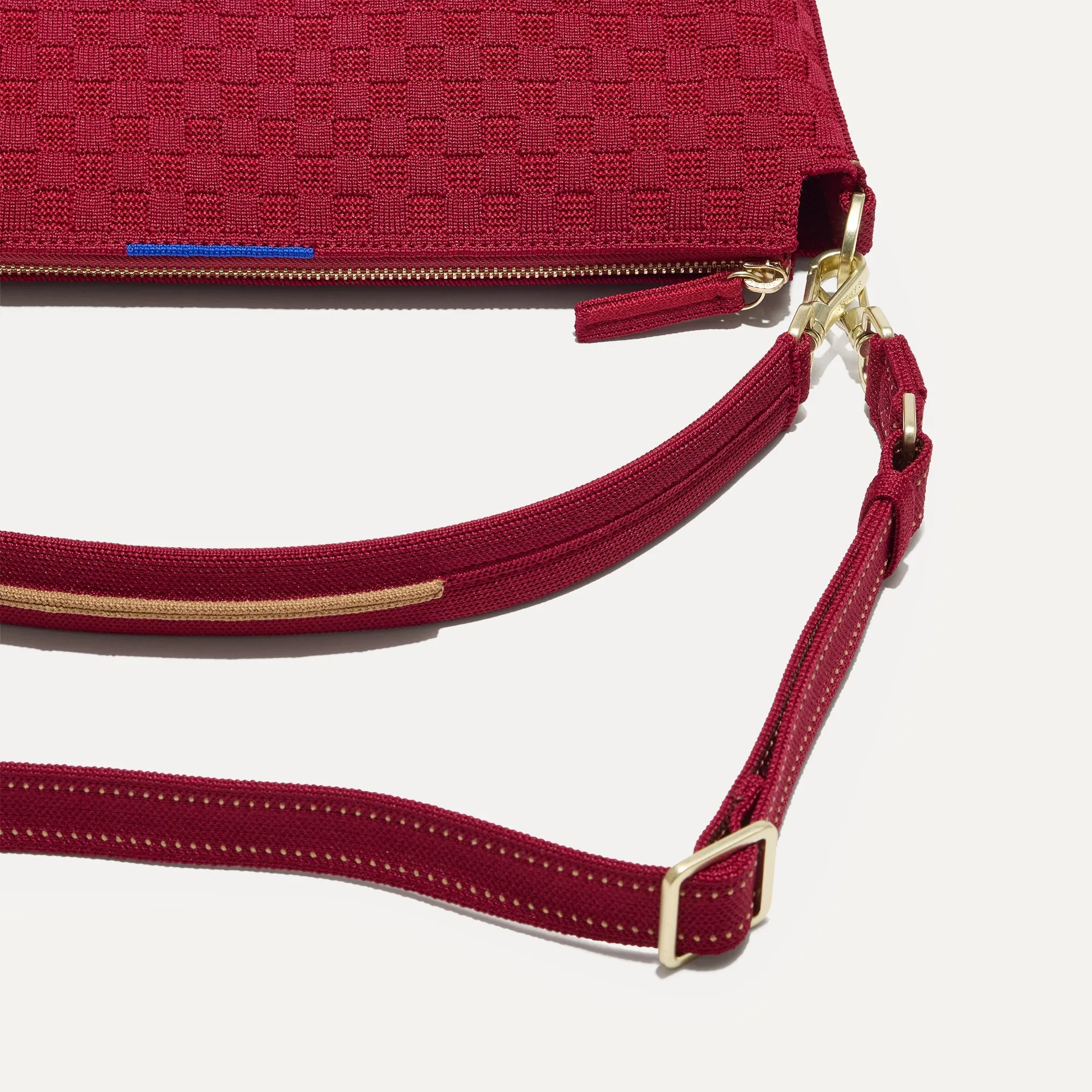 The Daily Crossbody in Cranberry