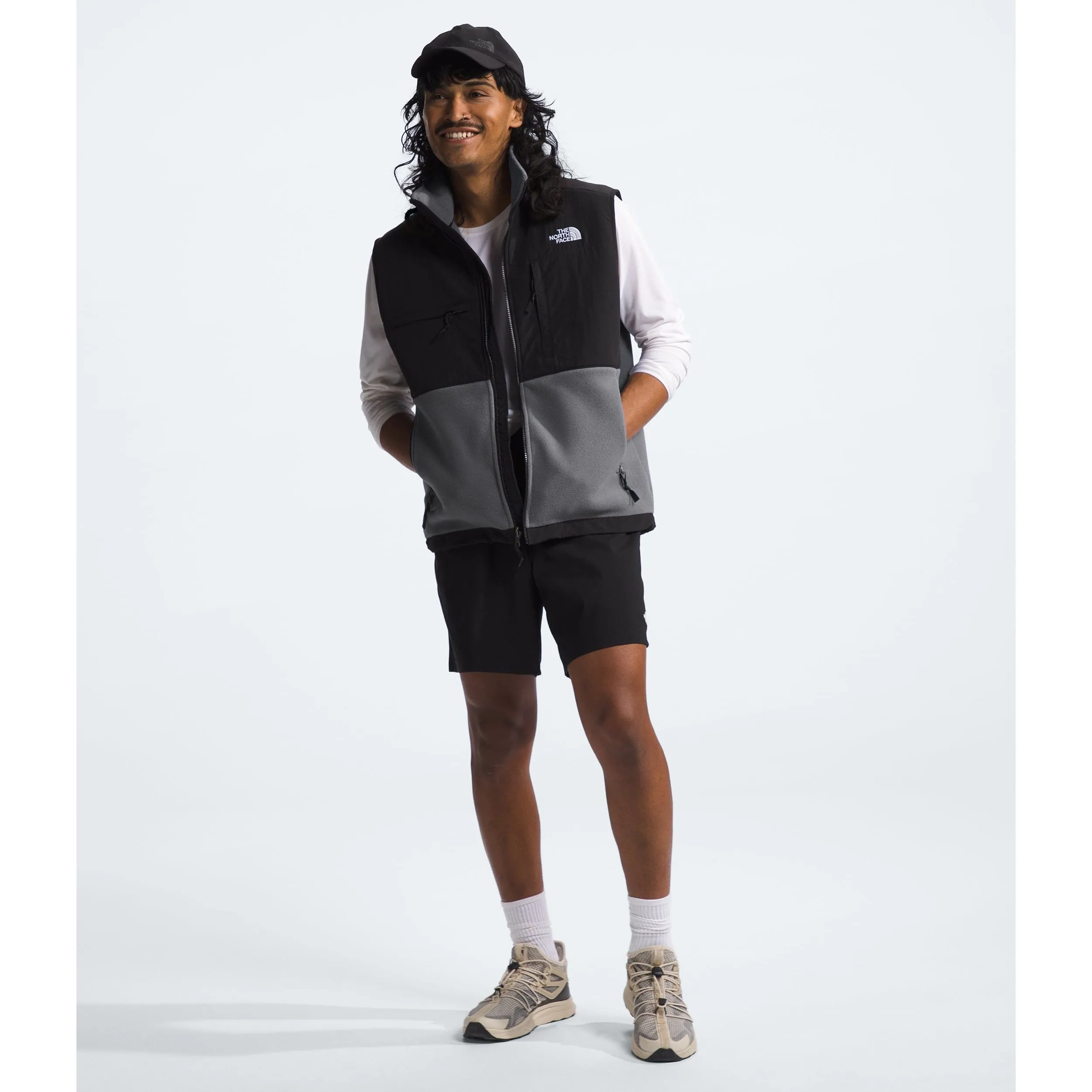 The North Face Men's Denali Vest in Smoked Pearl