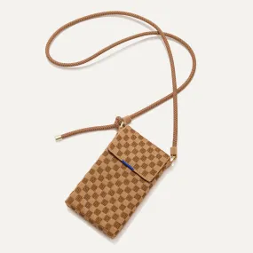 The Phone Crossbody in Hazelnut