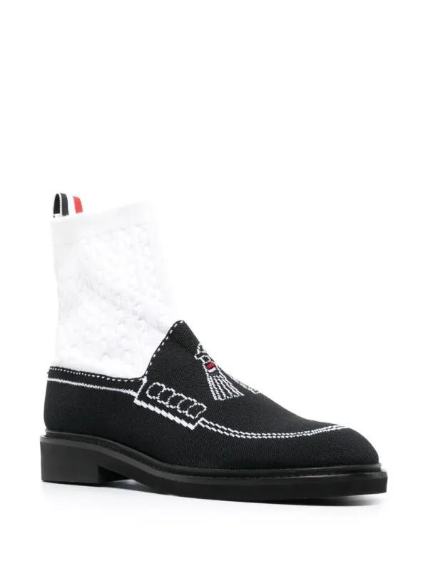 Thom Browne Tassel Loafer Sock Boot | Luxury and style at your fingertips