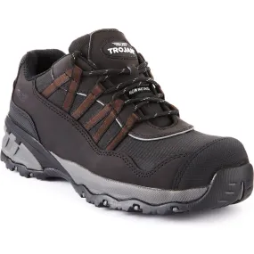 TROJAN Eleusis Black S1P Safety Trainers 10