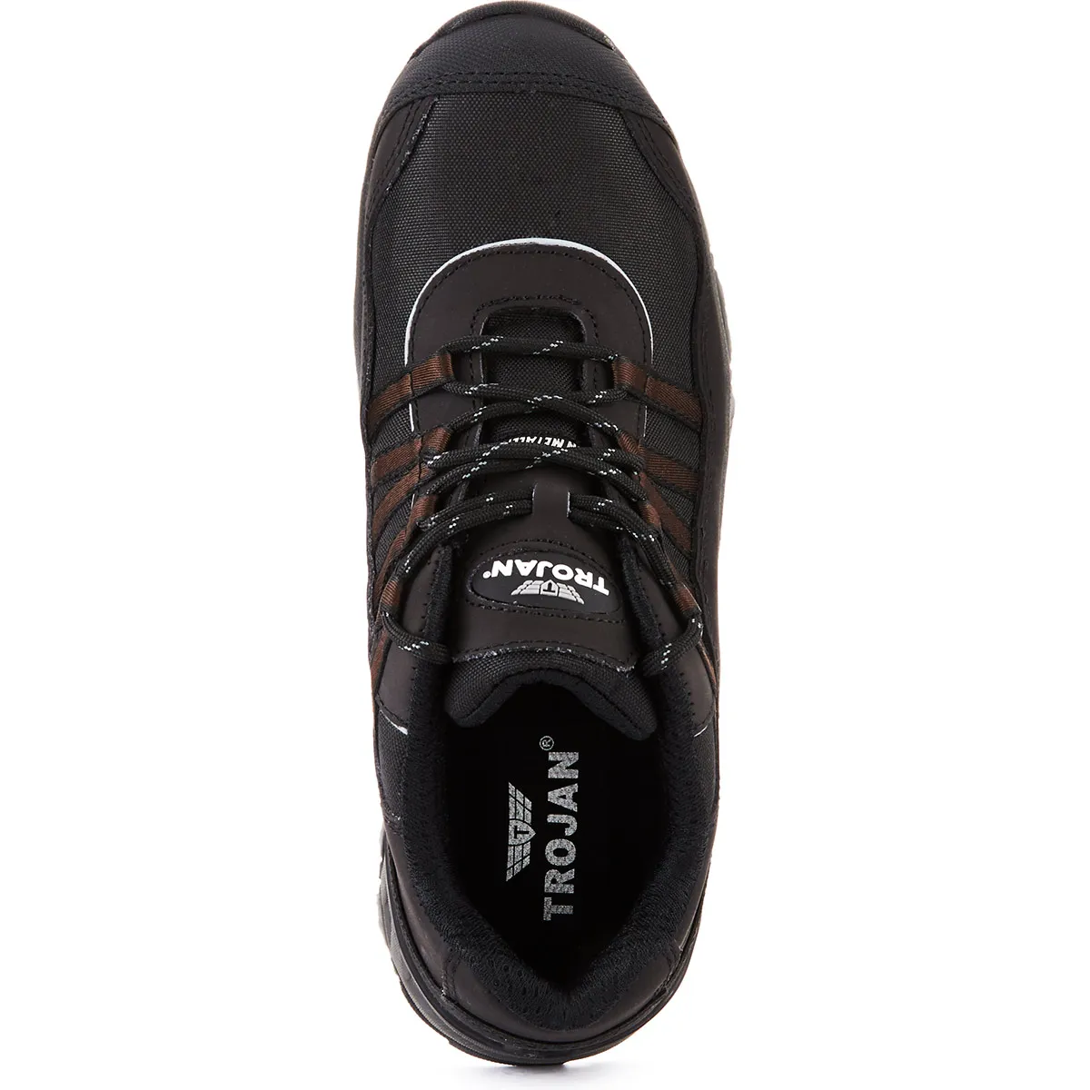 TROJAN Eleusis Black S1P Safety Trainers 10