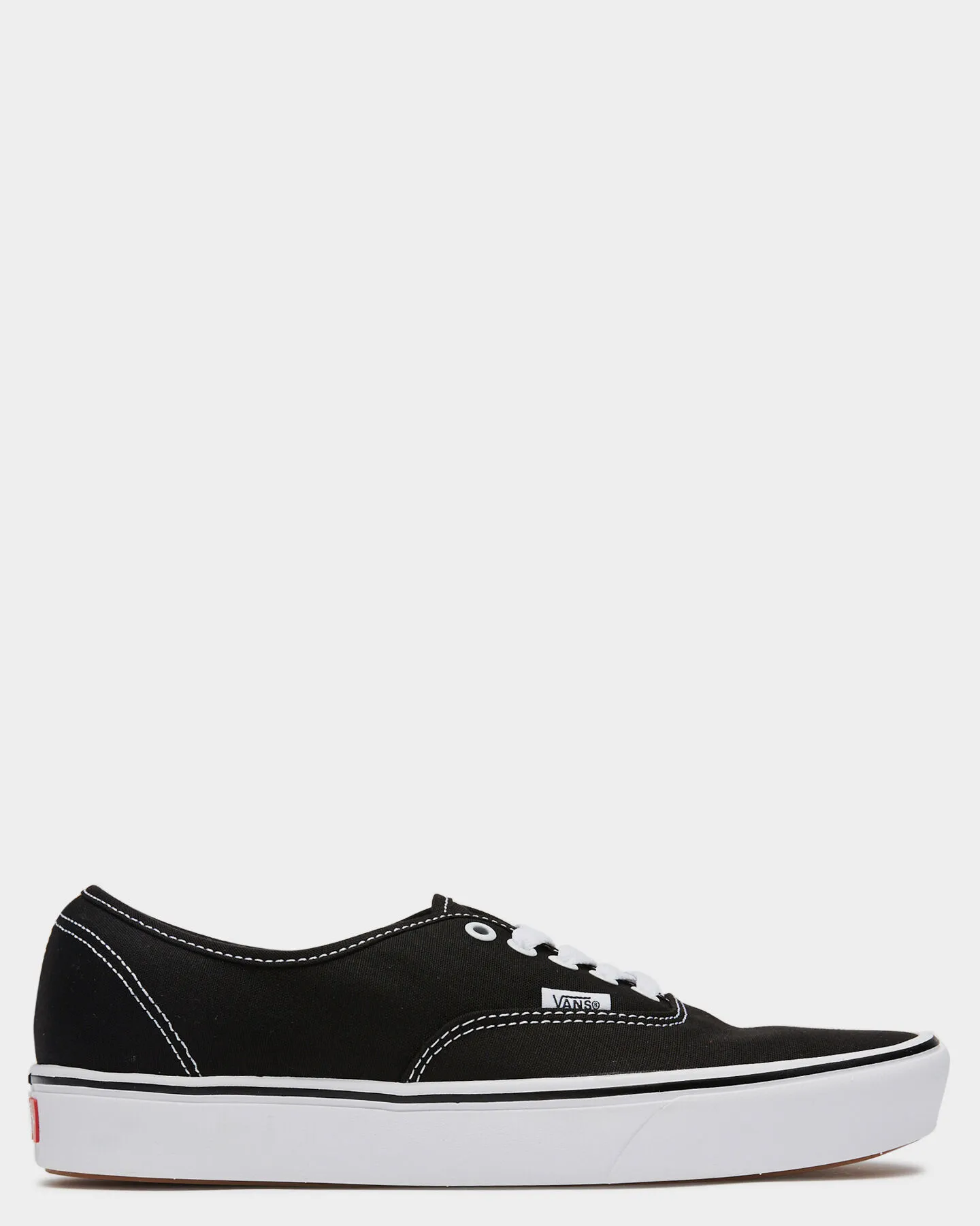 Vans Comfycush Authentic Shoe  - Black | SurfStitch