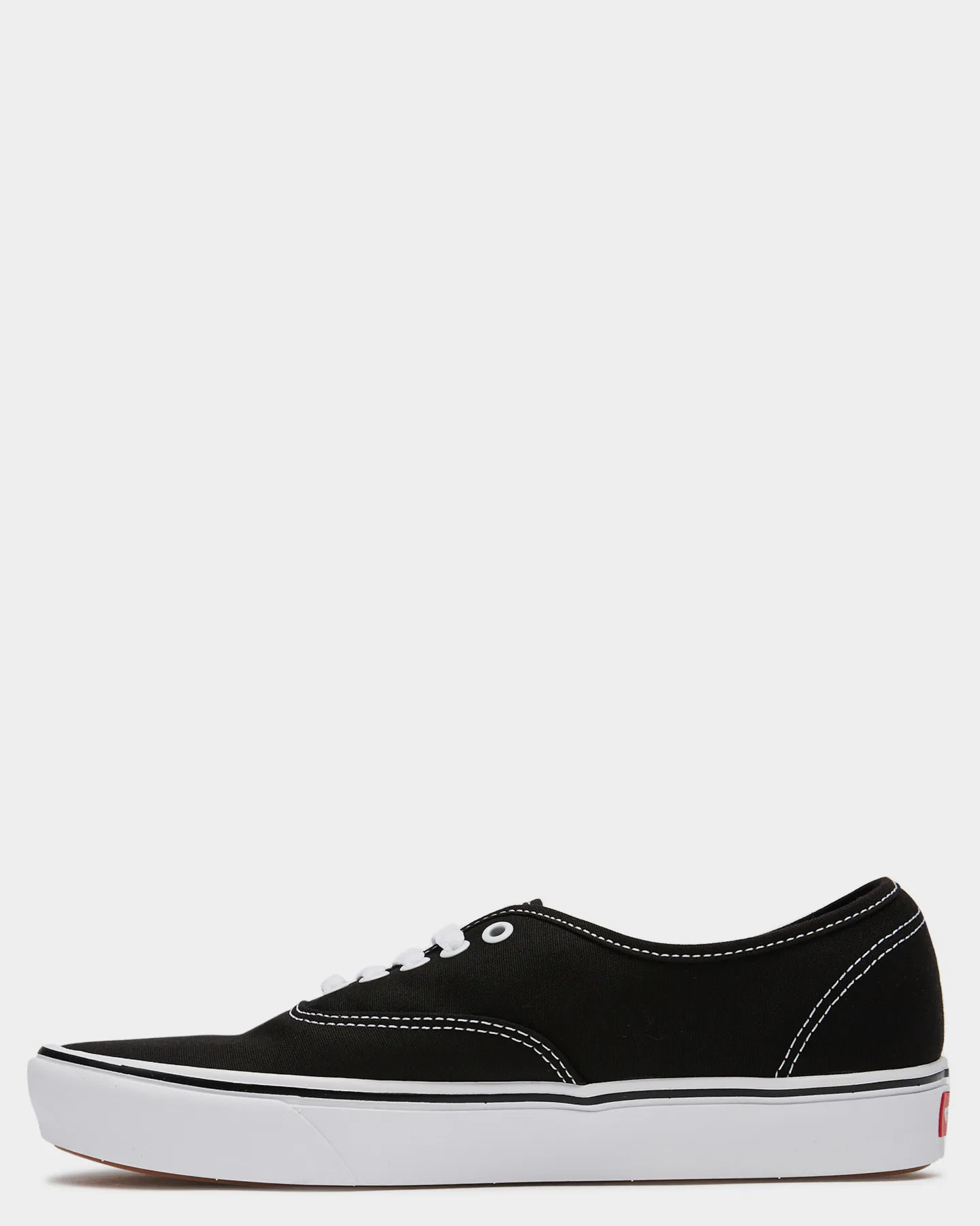 Vans Comfycush Authentic Shoe  - Black | SurfStitch