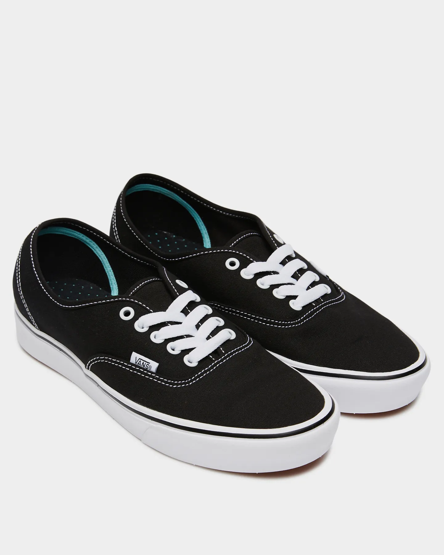 Vans Comfycush Authentic Shoe  - Black | SurfStitch