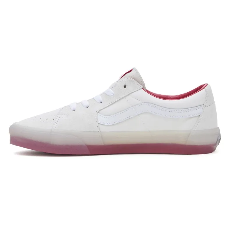 Vans Sk8-Low Trainers White/Red