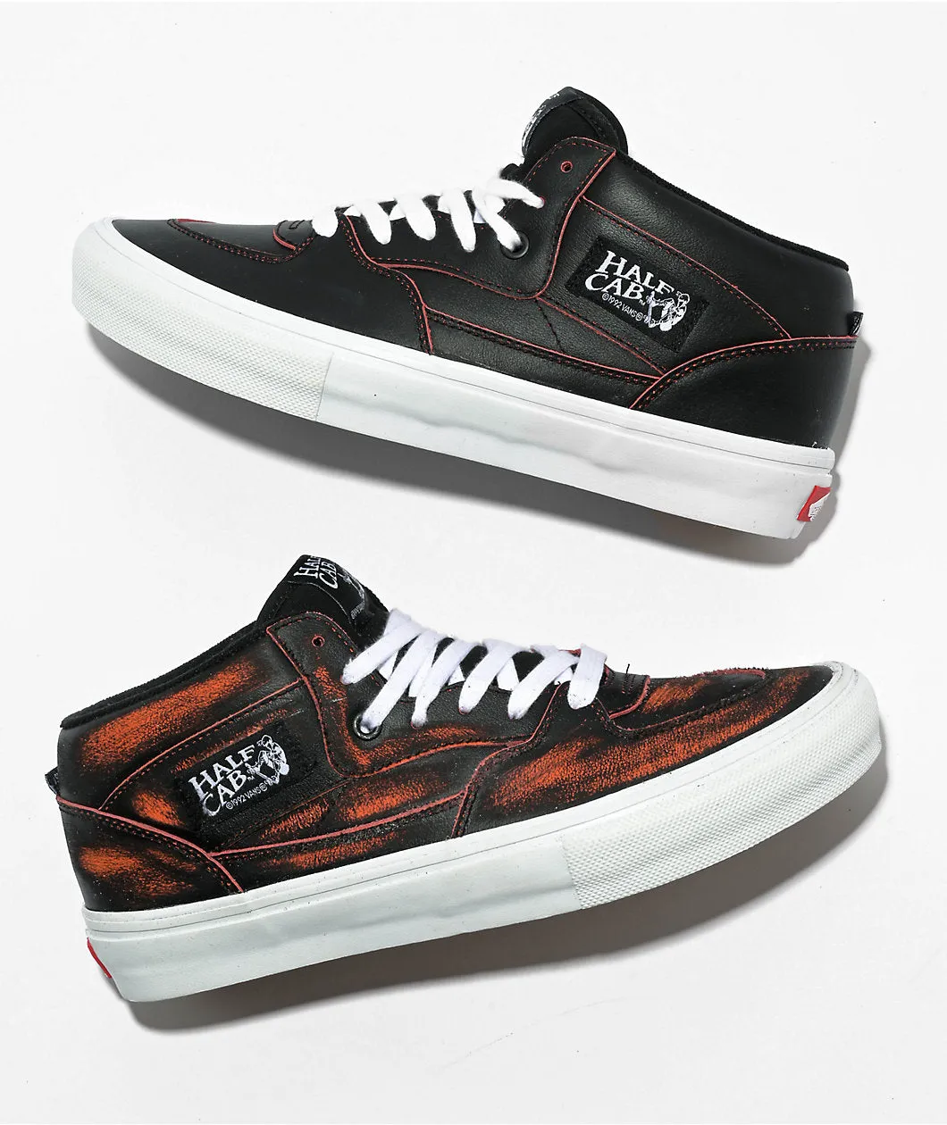 Vans Skate Half Cab - (Wearaway) Black Orange