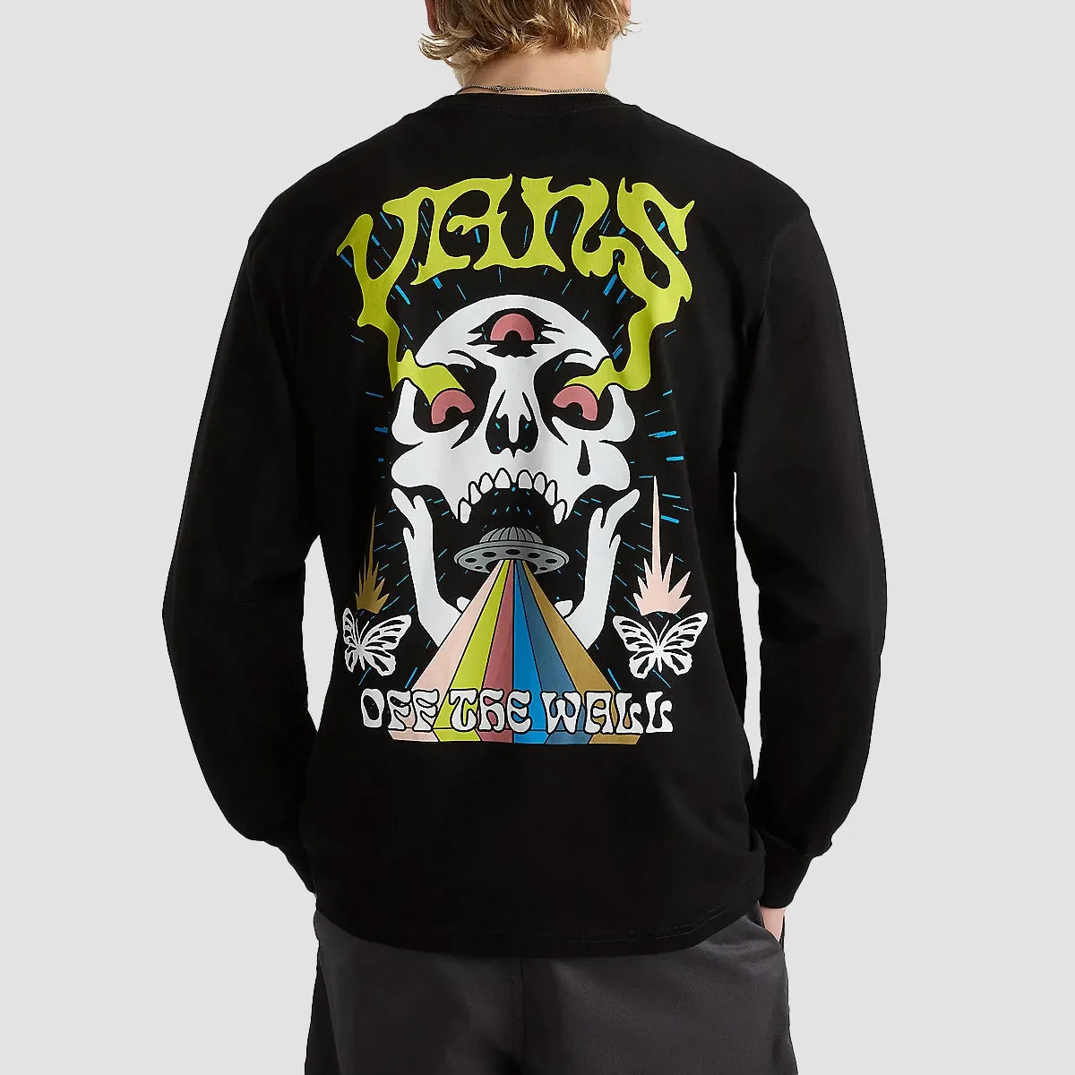 Vans Skull Sauce Longsleeve T-Shirt Black