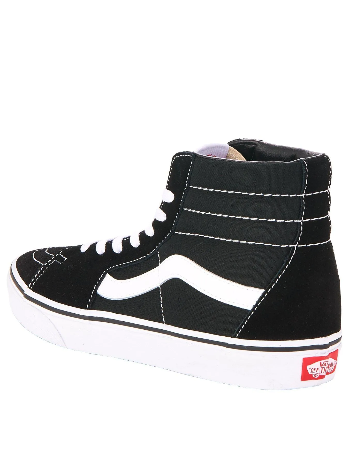 Vans Unisex SK8-Hi Trainers - Black/White