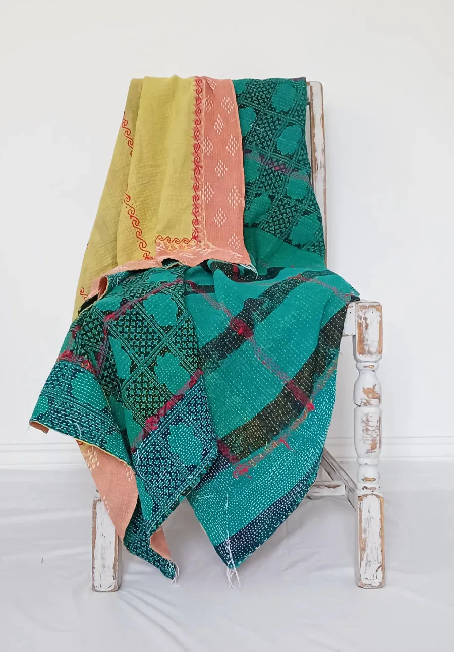 Vasudha  |  Kantha Quilt