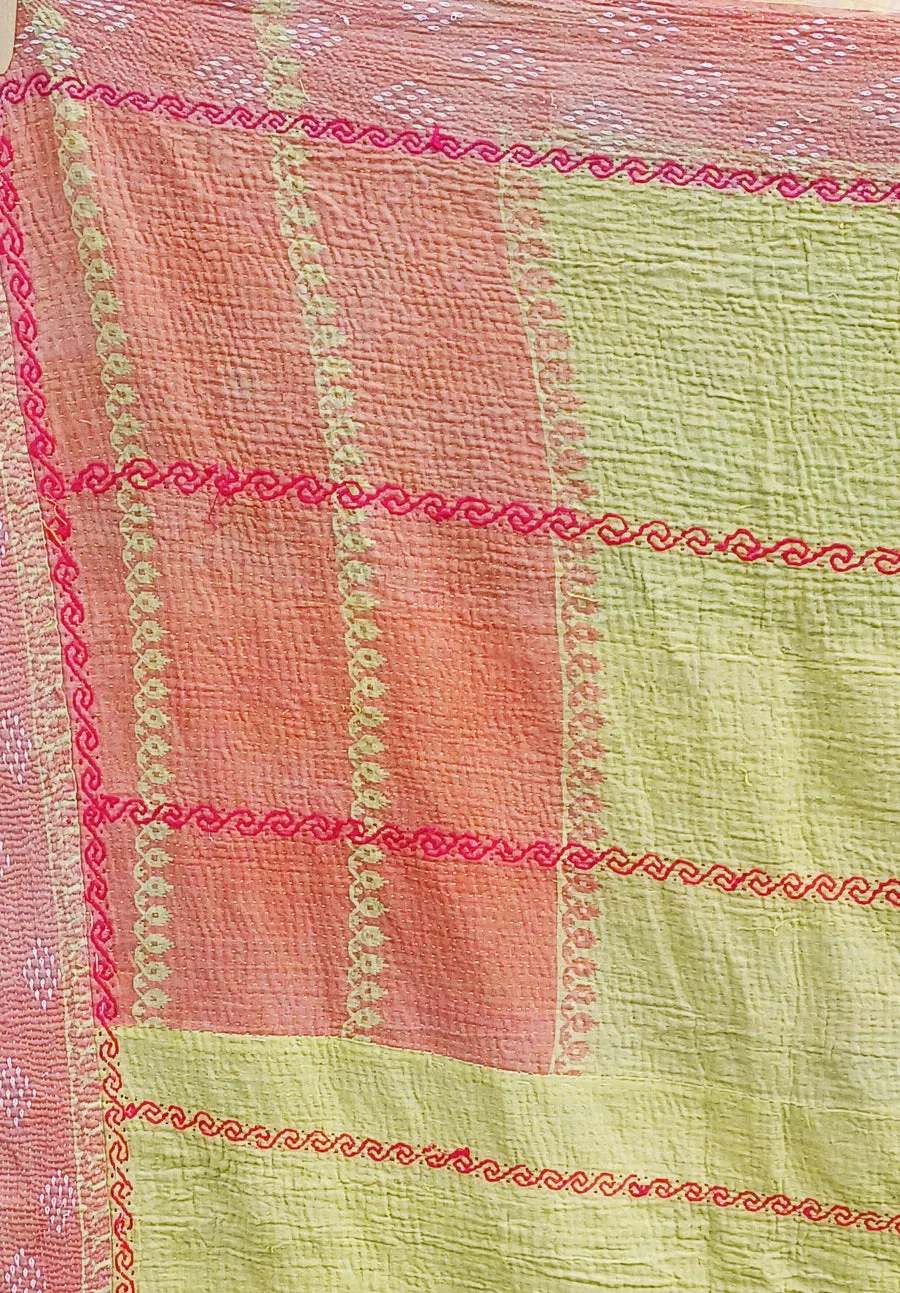 Vasudha  |  Kantha Quilt