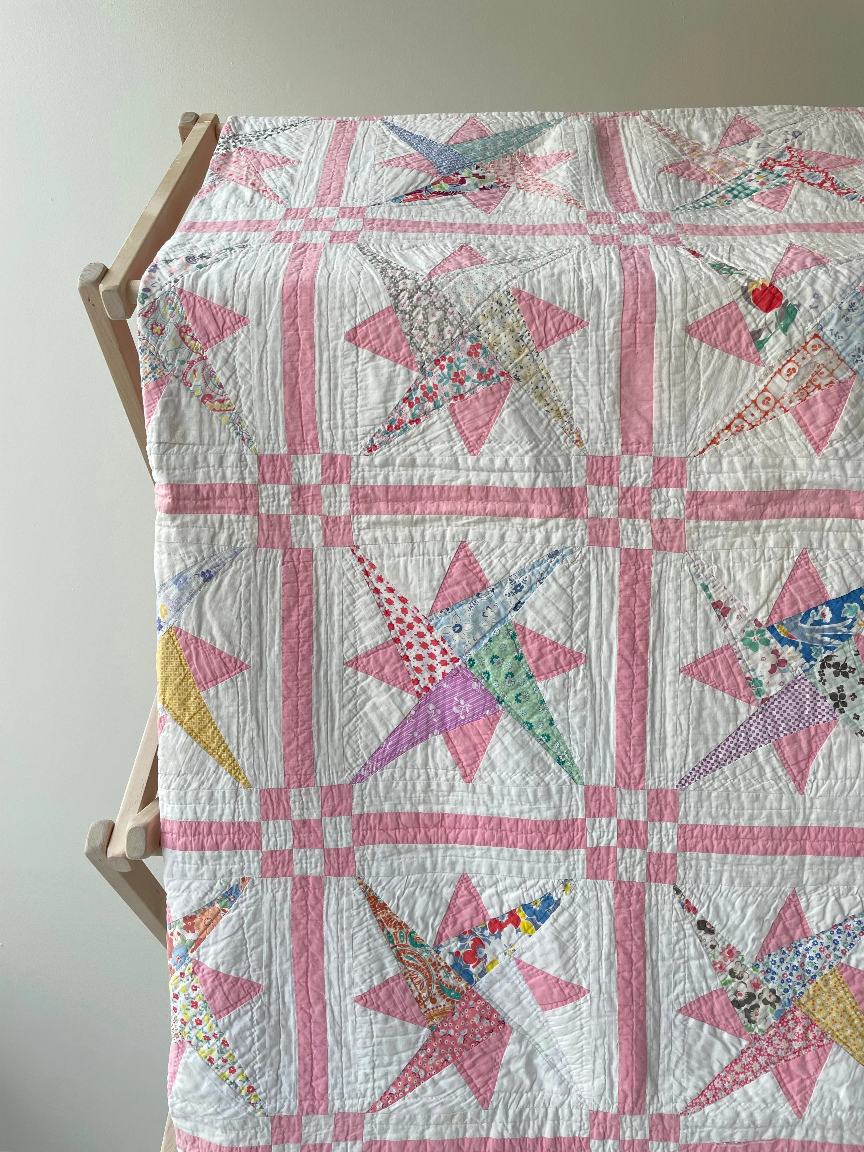 Vintage Starry Path Quilt