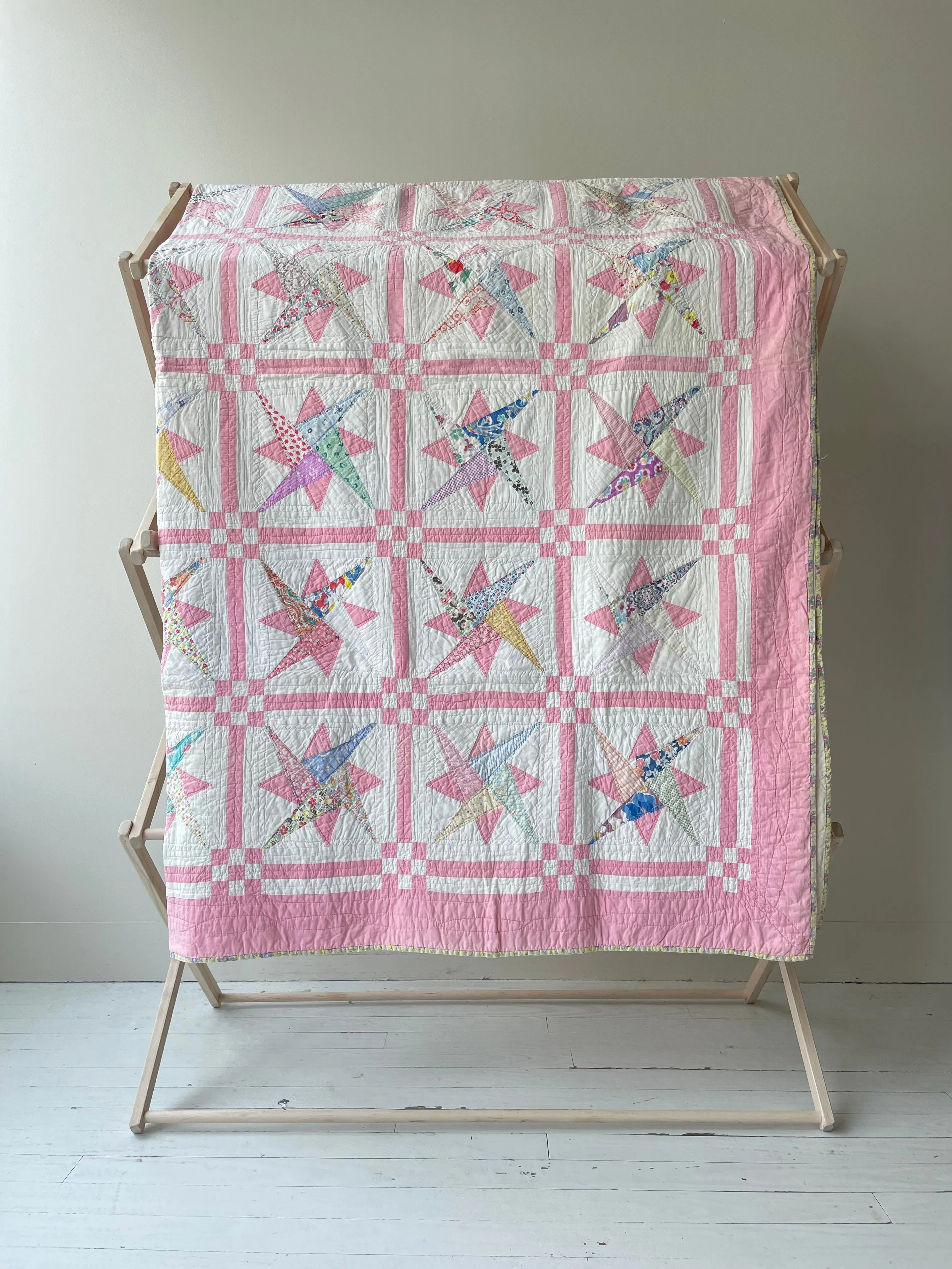 Vintage Starry Path Quilt